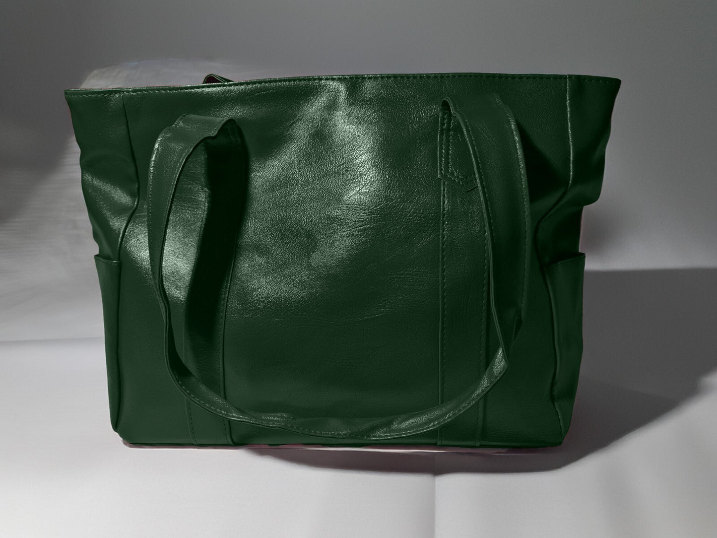 Large Leather Shoulder Bag Tote Purse Handbag Messenger Crossbody Satchel Retro