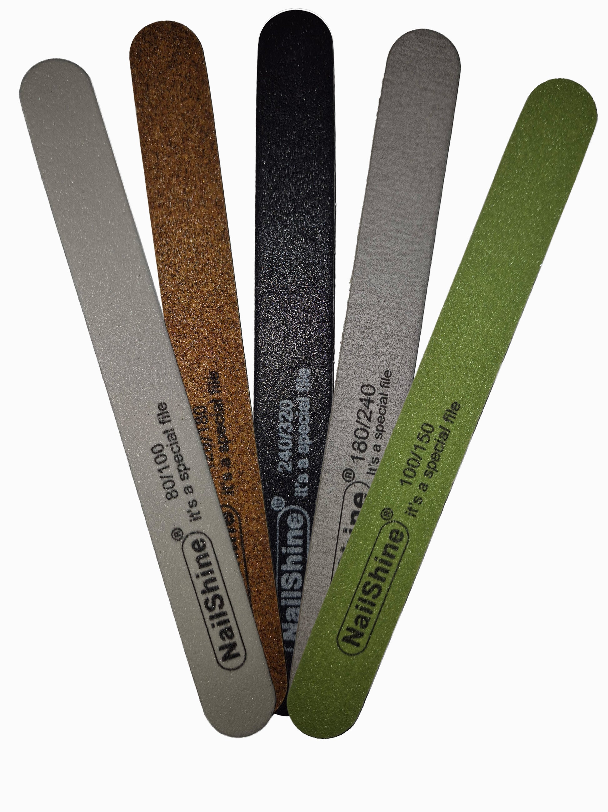 5pk Nail Files Wooden Double Side Professional Nail Care