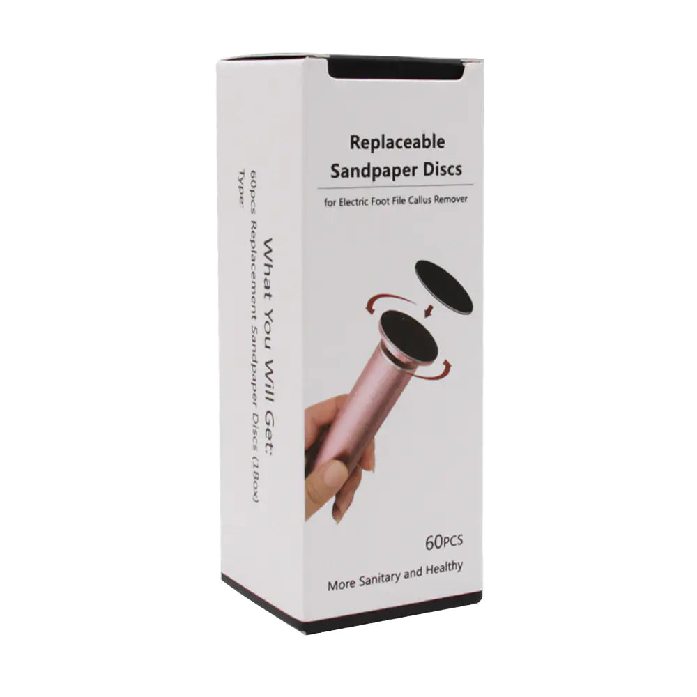 Premium Electric Foot File - with Volcanic Stone Discs