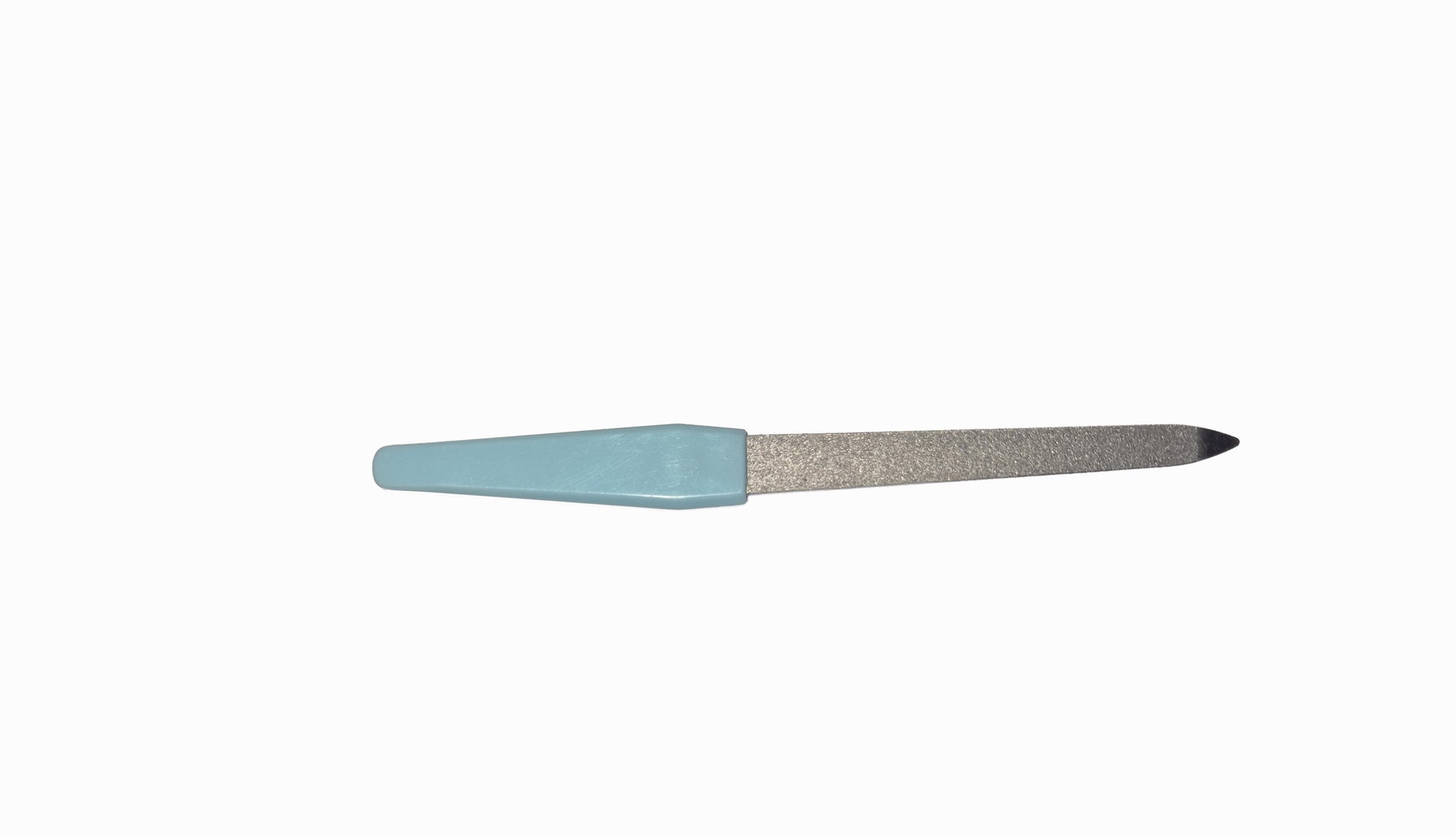 Professional Grade Metal Nail Files Set- Mixed Colors (Light Blue)