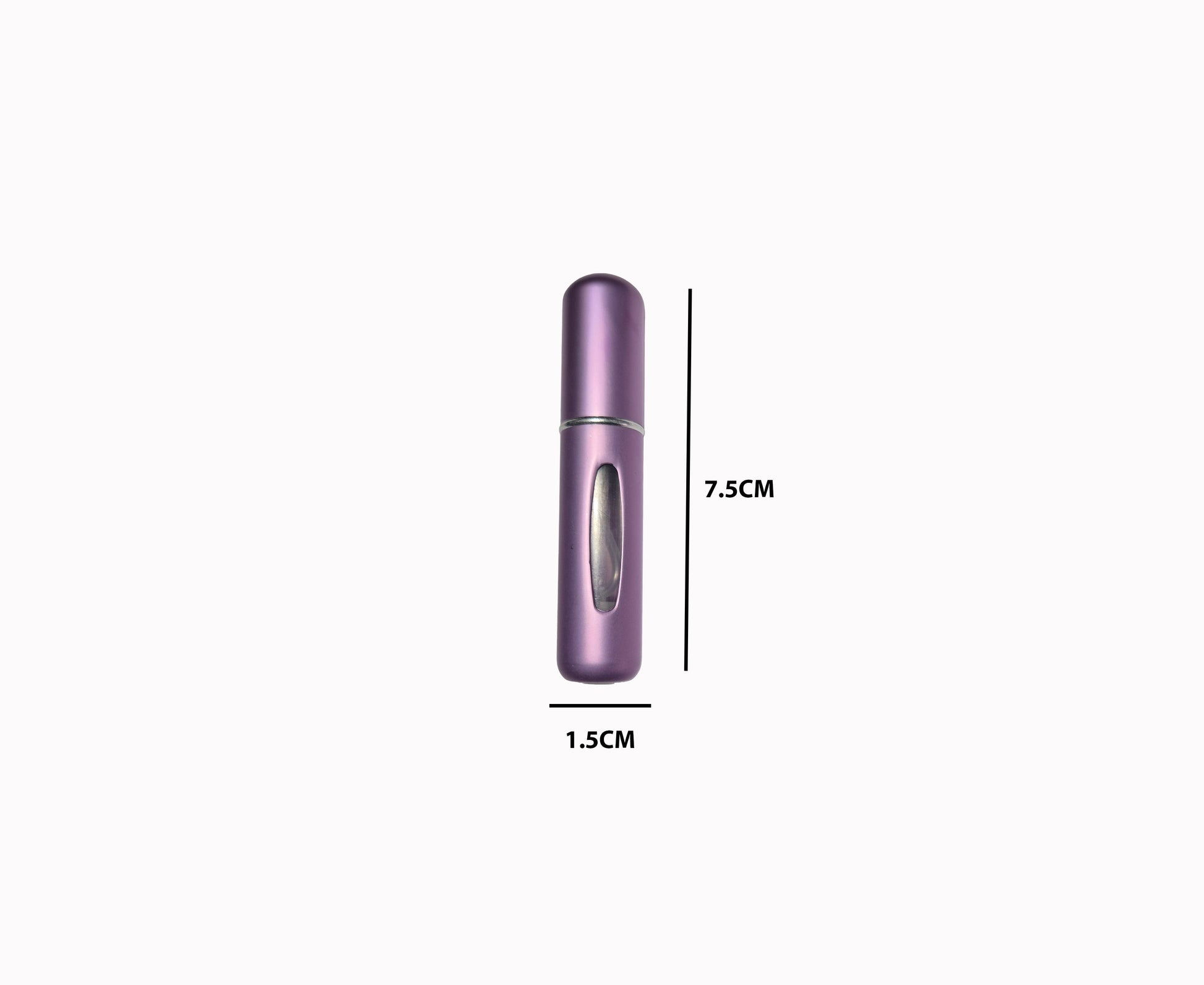 violet refillable perfume spray bottles 10ml