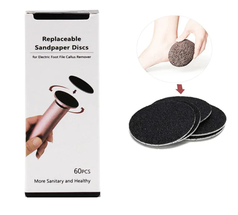 Premium Electric Foot File - with Volcanic Stone Discs