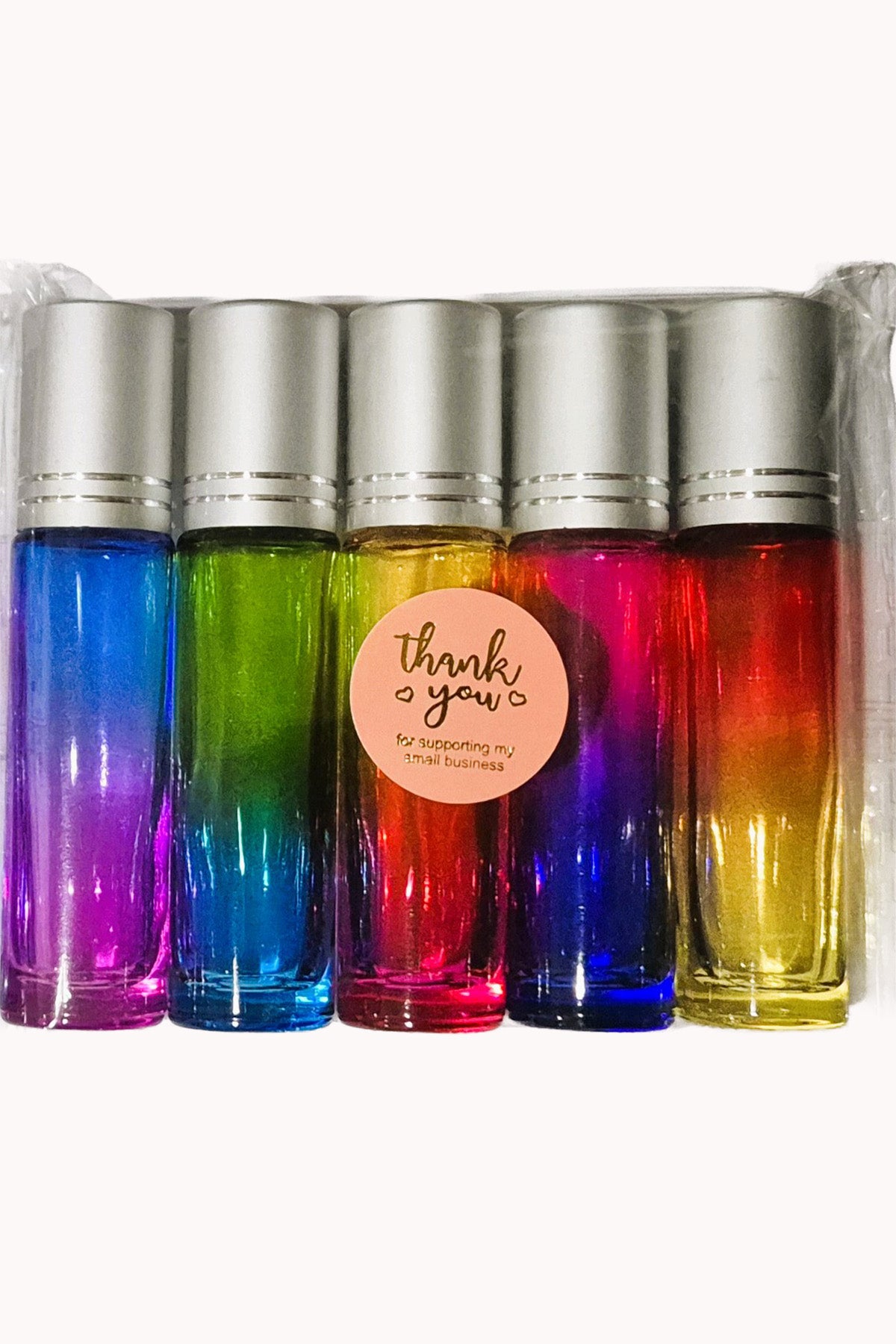 Refill Perfume Glass Hue Bottles Roll On 10ml
