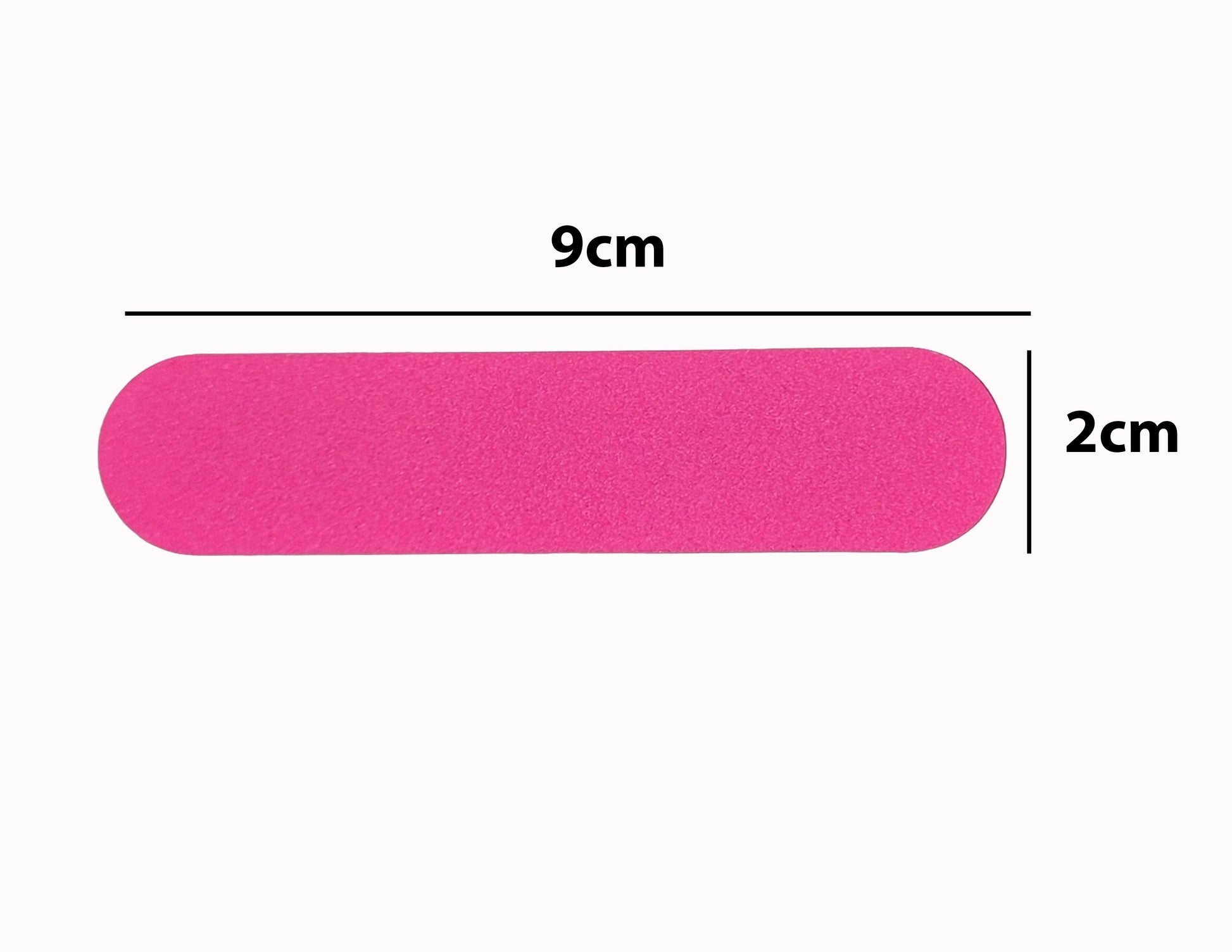 Multi-color nail file set double sided 10pk fine grit