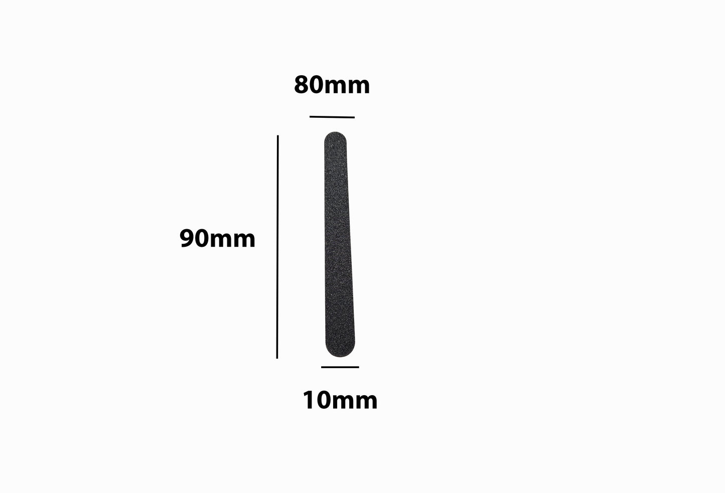 Mini Black Nail Files -Nail Care (Size)