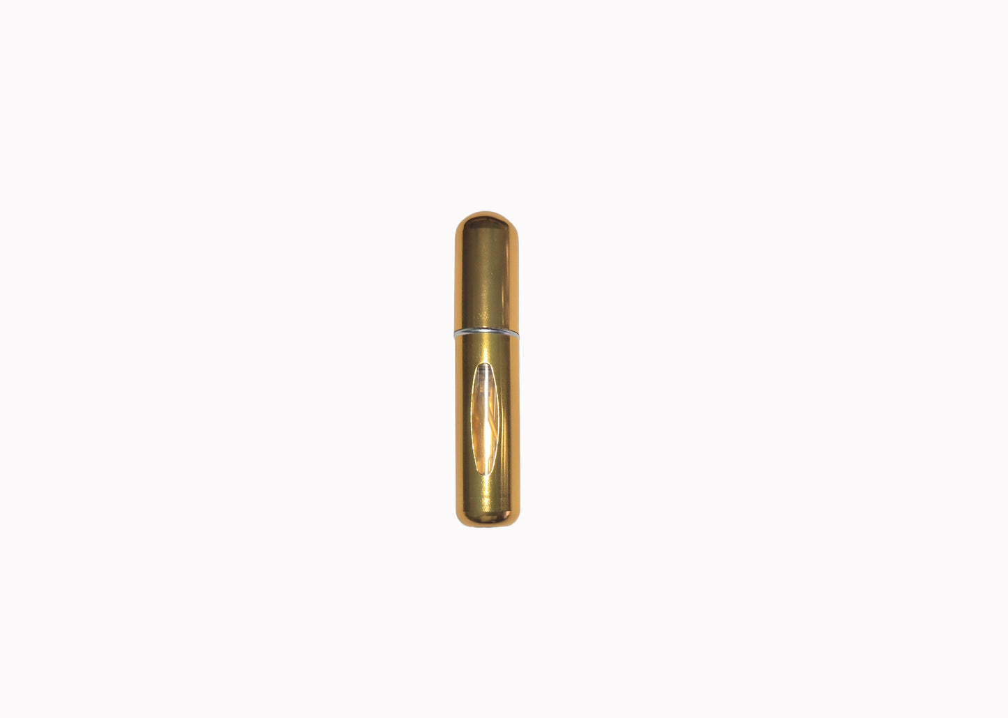 Metallic Gold refillable perfume spray bottles 10ml