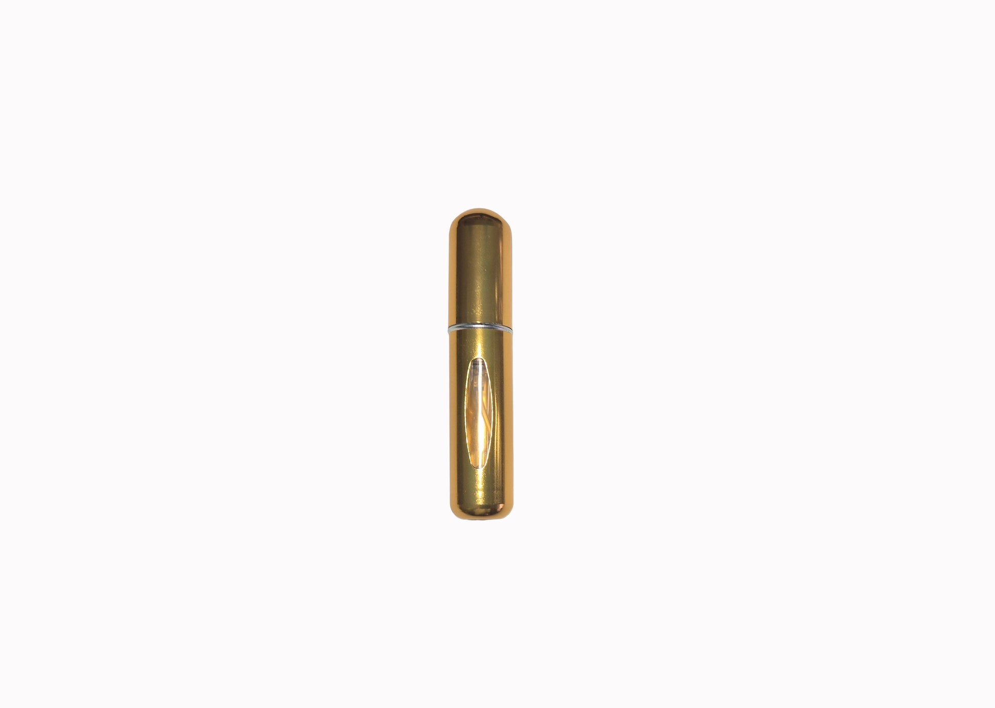Metallic Gold refillable perfume spray bottles 10ml