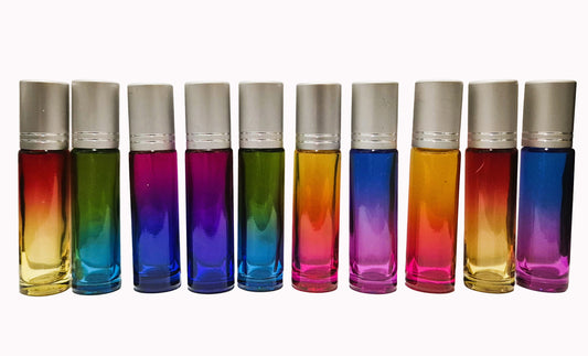 Refill Perfume Glass Hue Bottles Roll On 10ml