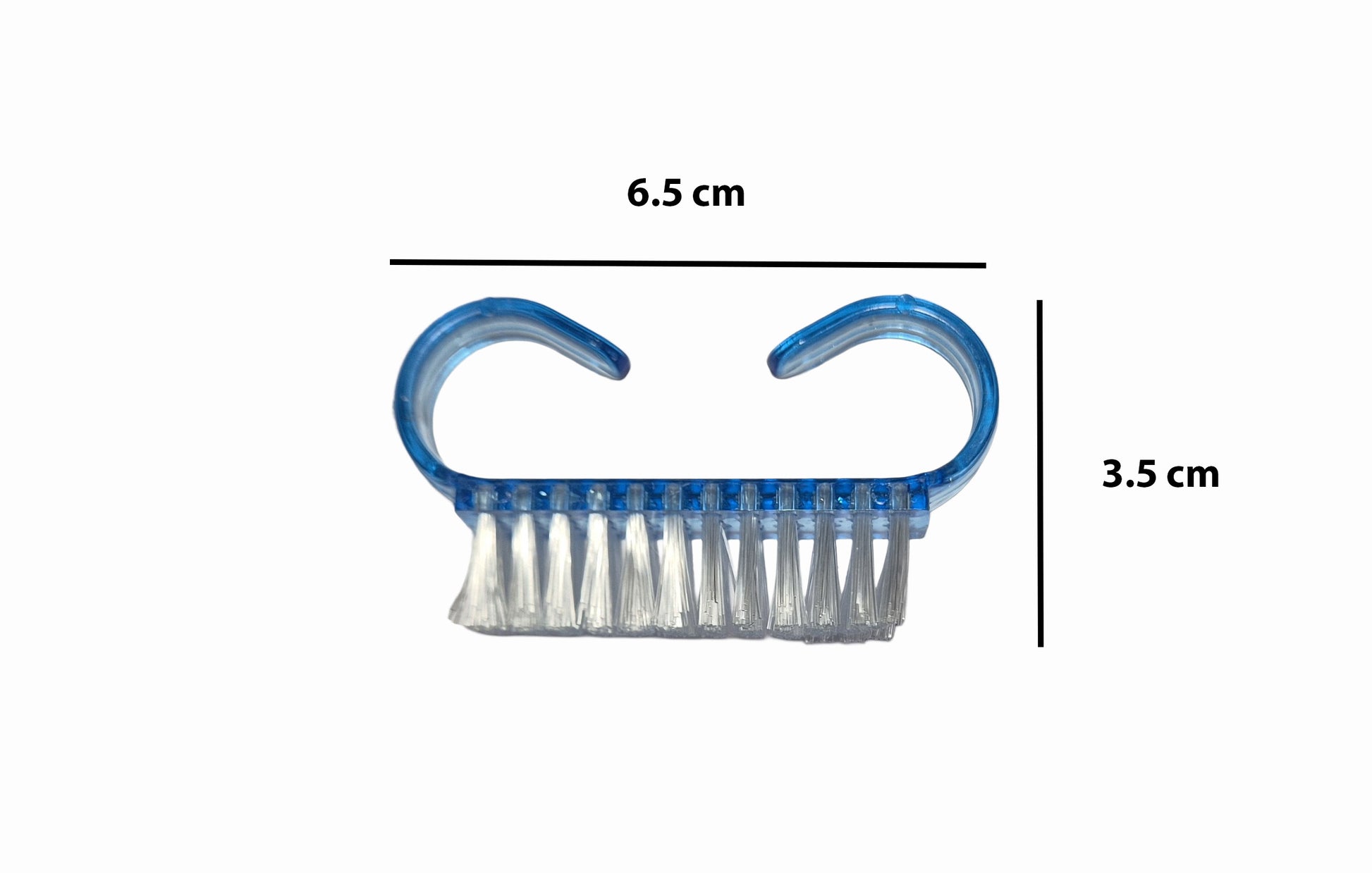 Ergonomic Nail Scrubbers Set - 50 Mixed Color Pack (size)