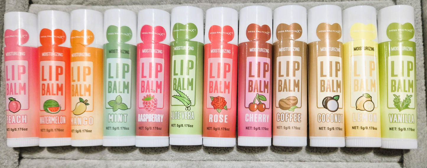 12pk moisturizing Lip Balm