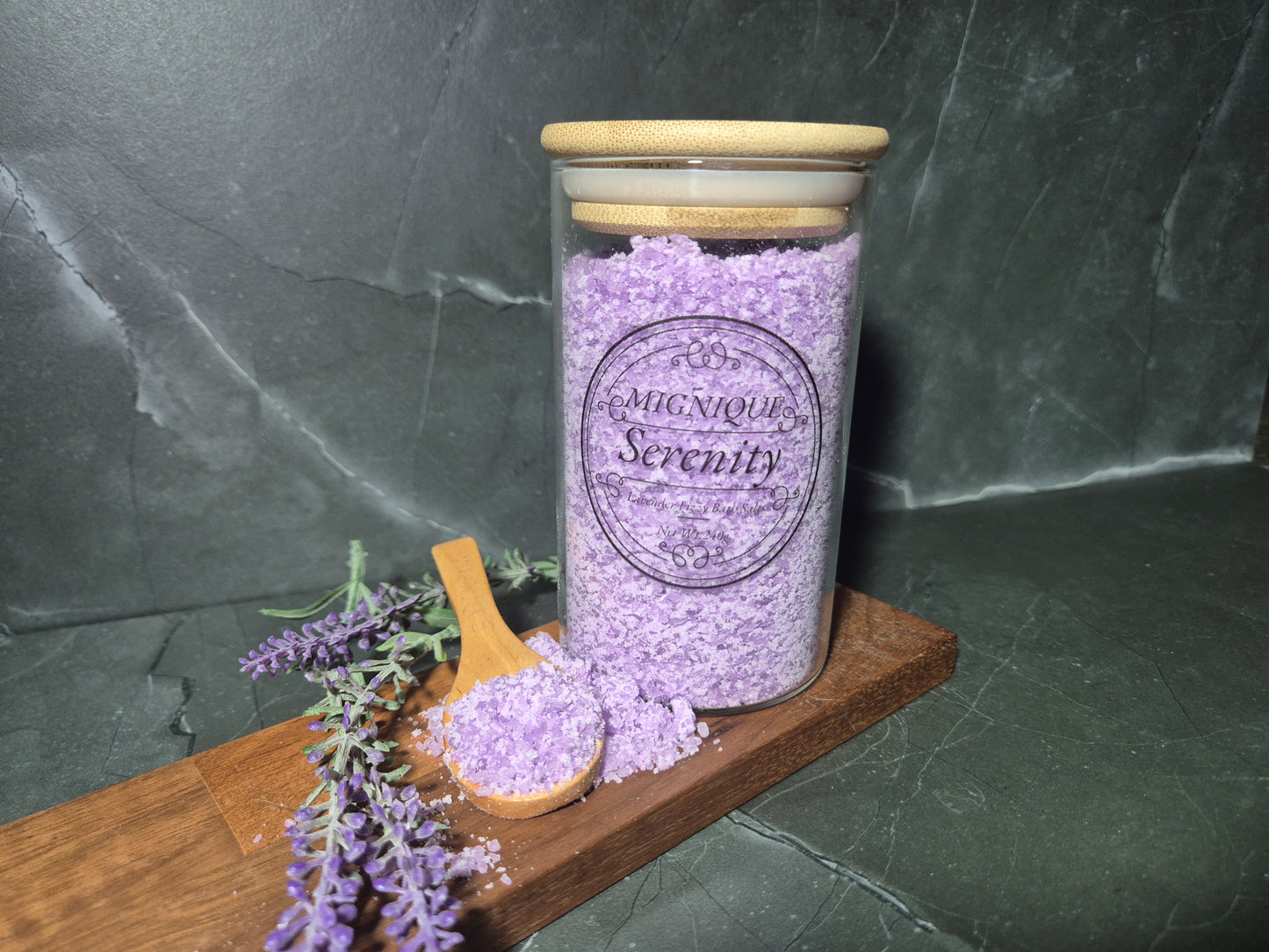 Serenity | Lavender Fizzing Bath Salts