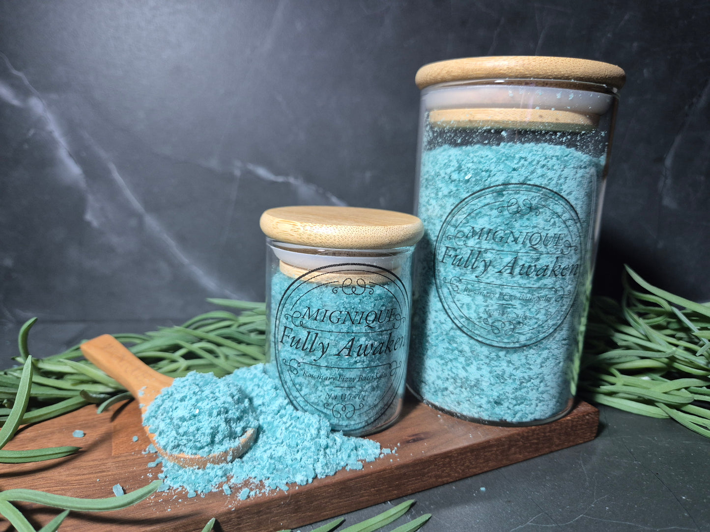 Fully Awaken | Rosemary Fizzing Bath Salts