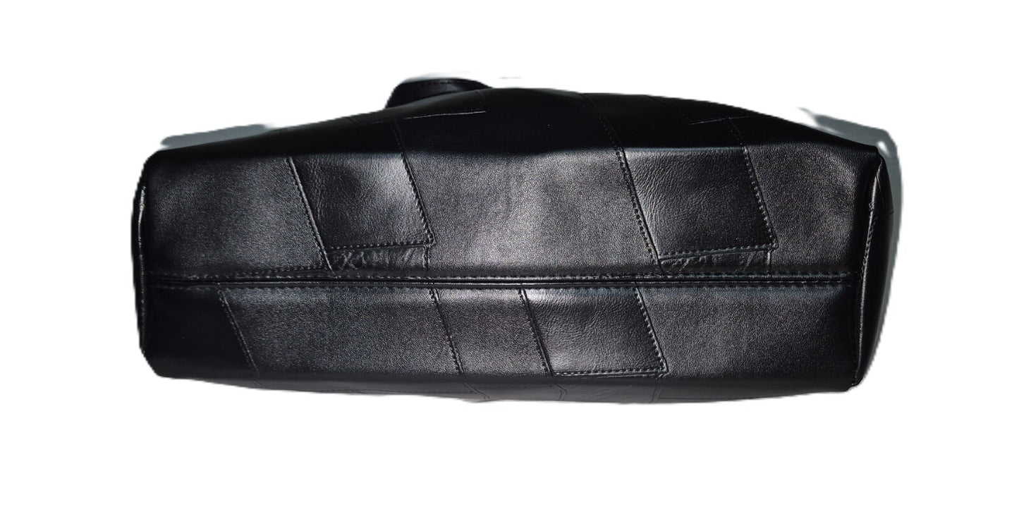 Large Leather Shoulder Bag Tote Purse Handbag Messenger Crossbody Satchel Retro