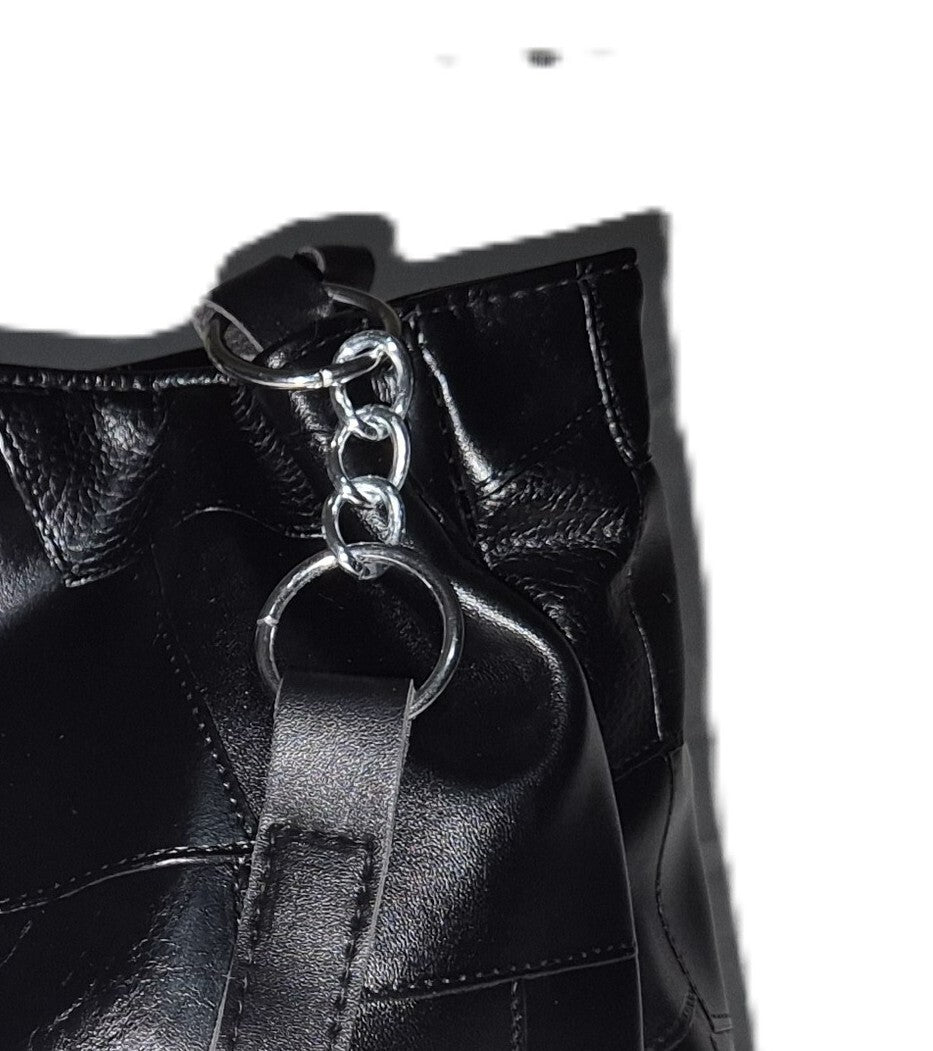 Large Leather Shoulder Bag Tote Purse Handbag Messenger Crossbody Satchel Retro