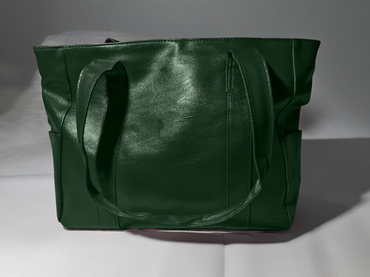 Large Leather Shoulder Bag Tote Purse Handbag Messenger Crossbody Satchel Retro