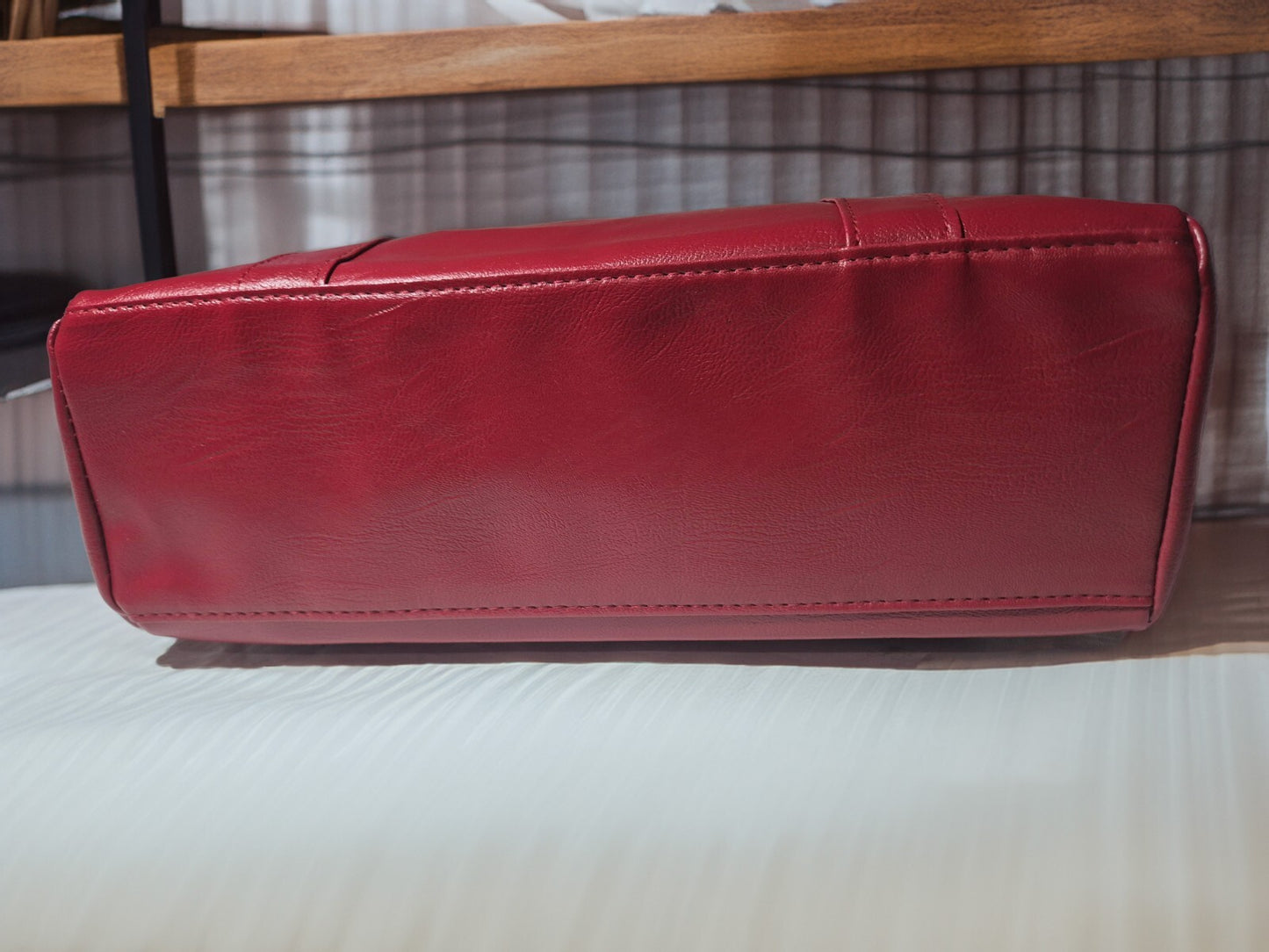 Large Leather Shoulder Bag Tote Purse Handbag Messenger Crossbody Satchel Retro