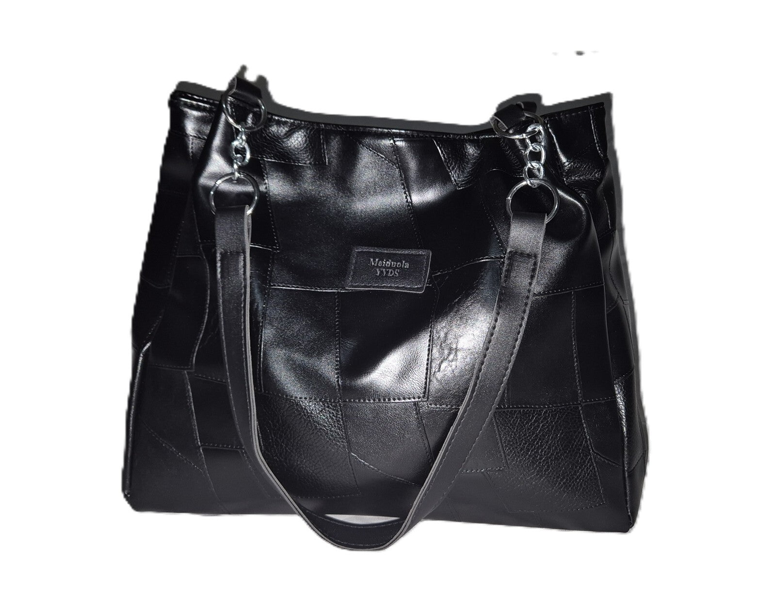 Large Leather Shoulder Bag Tote Purse Handbag Messenger Crossbody Satchel Retro