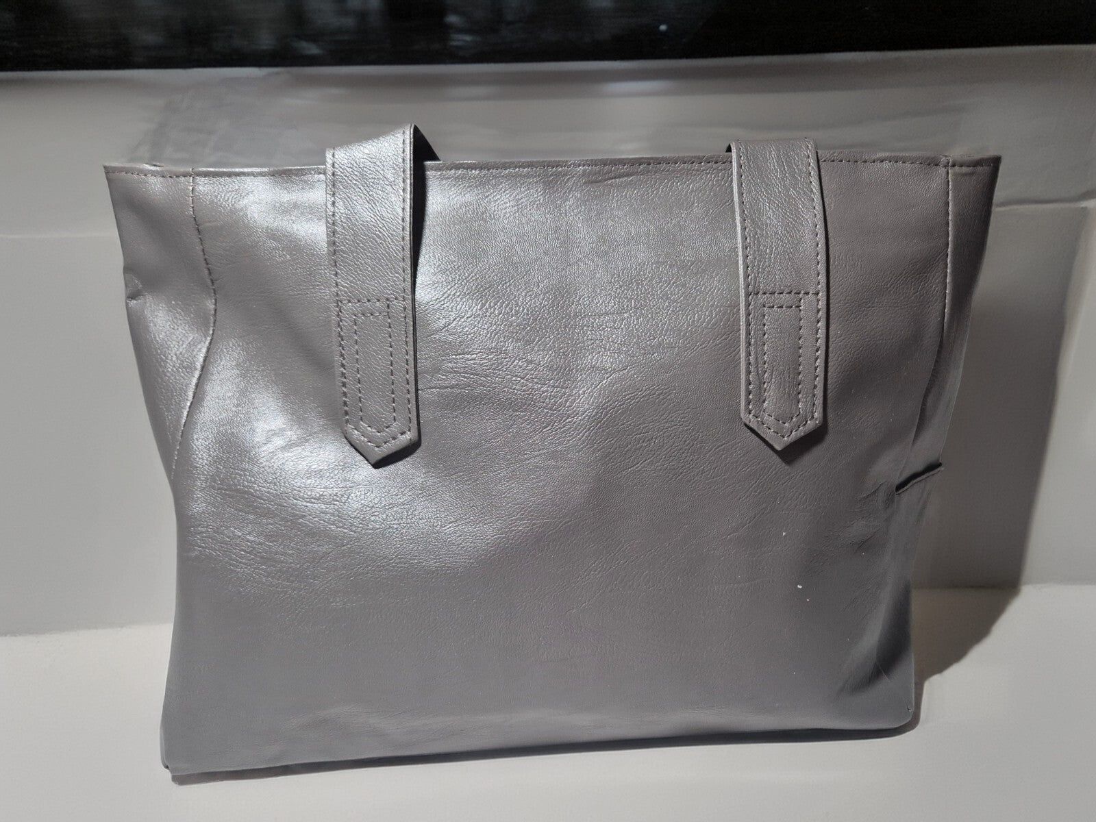 Large Leather Shoulder Bag Tote Purse Handbag Messenger Crossbody Satchel Retro