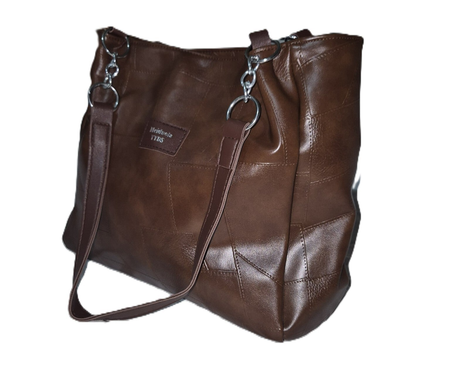 Large Leather Shoulder Bag Tote Purse Handbag Messenger Crossbody Satchel Retro