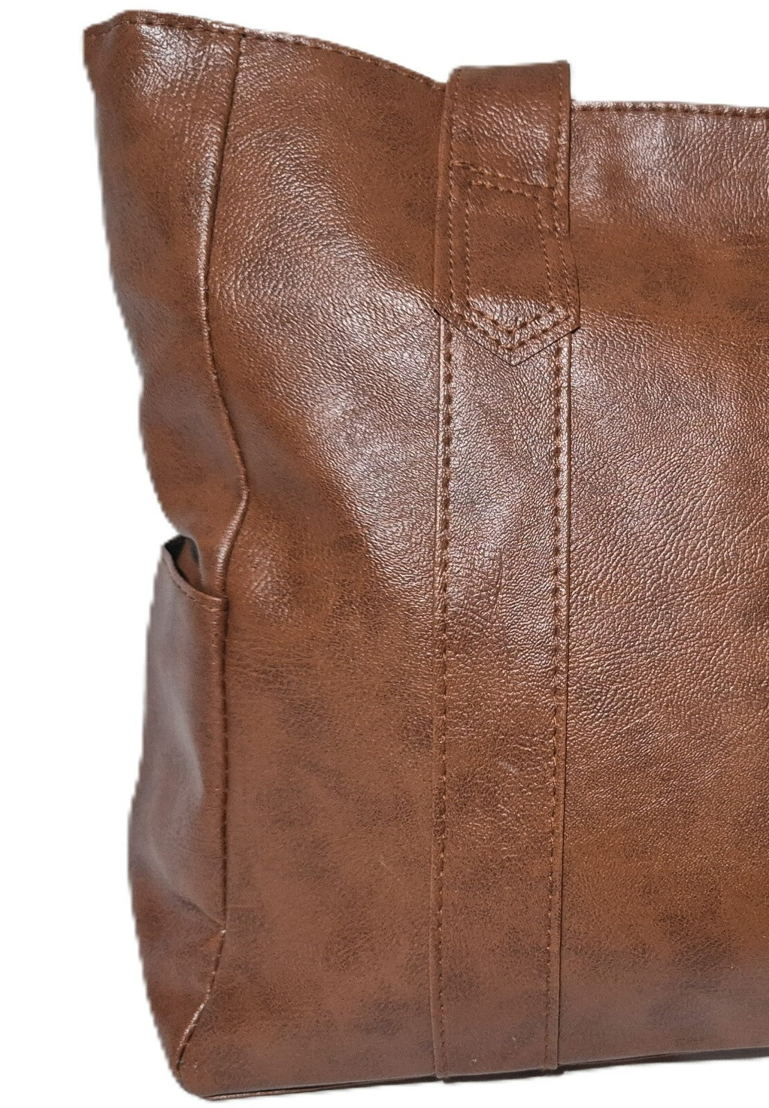 Large Leather Shoulder Bag Tote Purse Handbag Messenger Crossbody Satchel Retro