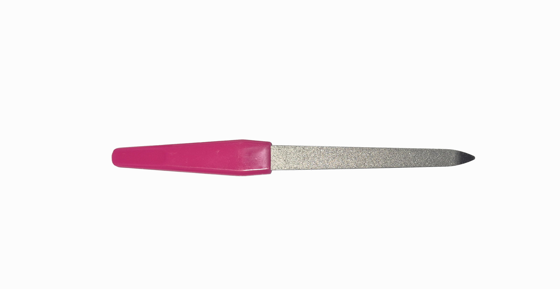 Professional Grade Metal Nail Files Set- Mixed Colors (Pink)