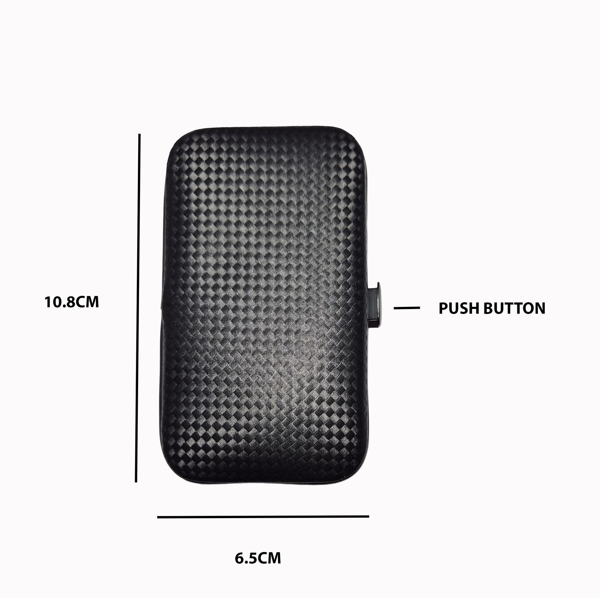 Professional Manicure 10pc Nail Care Case- Black (size)